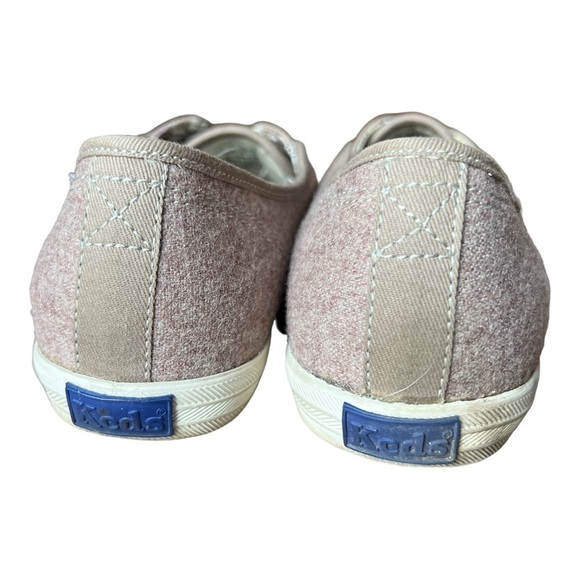 Keds Women’s Tan Wool Blend Fair Isle Cushioned Slip On Laceless Sneakers, Sz 8 - Picture 6 of 9